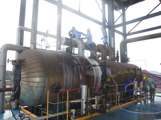 钰湖(hú)電廠鍋爐外(wai)表清洗