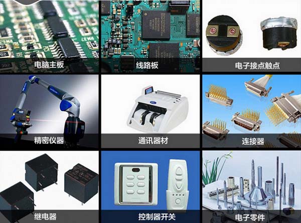 精密清(qing)潔劑的(de)适用範(fàn)圍